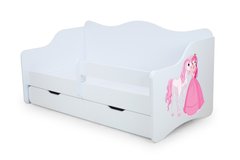 Дитяче ліжко -диван з малюнком Біла